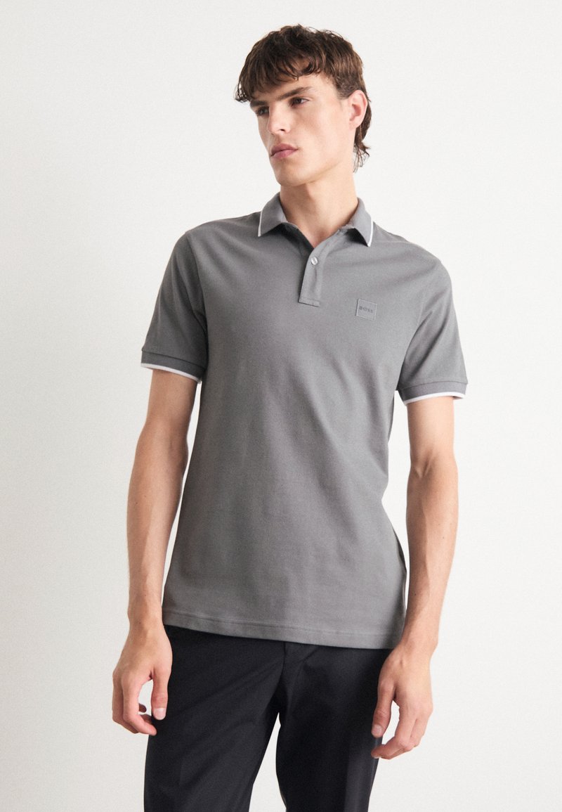 BOSS PASSERTIP - Poloshirt - dark grey