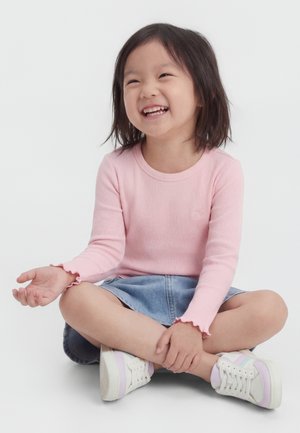 GAP BABY & TODDLER MIX & MATCH RIB T-SHIRT - Langærmet T-shirt - pure pink