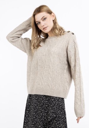 DreiMaster Jumper - beige melange