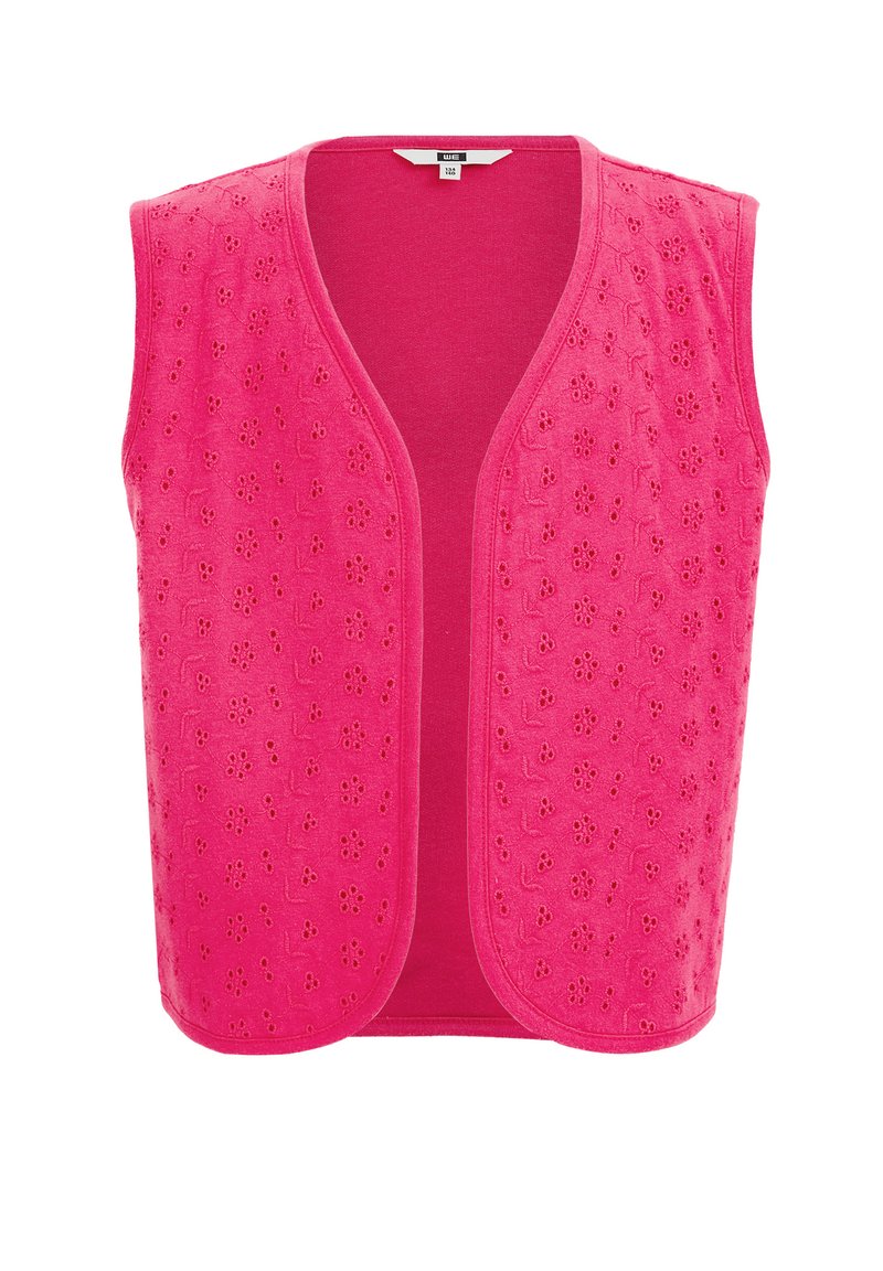 WE Fashion Bodywarmer gemêleerd roze