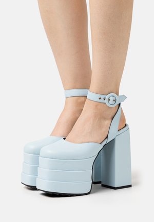 LAMODA VIDEO GAMES - Πλατφόρμες σανδάλια - blue