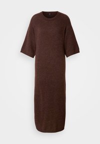 DRESS KERSTIN - Φόρεμα-πουλόβερ - brown