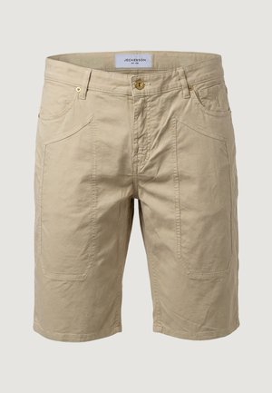 Jeckerson, JAYDEN 5 TASCHE TOPPA SLIM JUPBE001JAYDE001 CTCPTGABA012 U031 - Shorts - beige-chiaro
