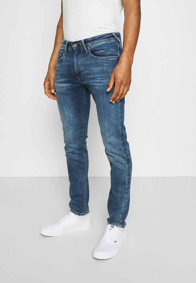 STANLEY - Slim fit jeans - blue denim