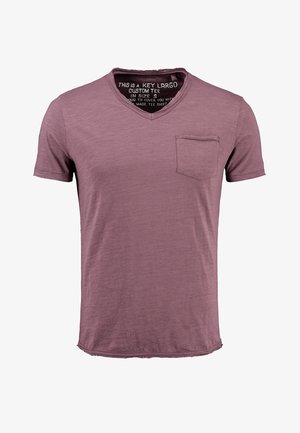 MT WATER - Basic T-shirt - dusty plum