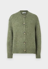 LONG SLEEVE CREW NECK  - Kardiganas - medium green melange