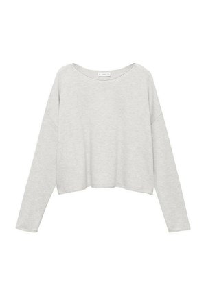 Neule - mottled light grey