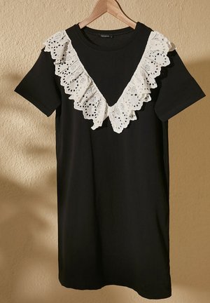 Jerseykleid - black