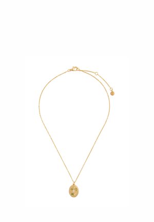 FABLE ENGLAND ACORN LEAF PEARL - Kaulakoru - gold coloured green