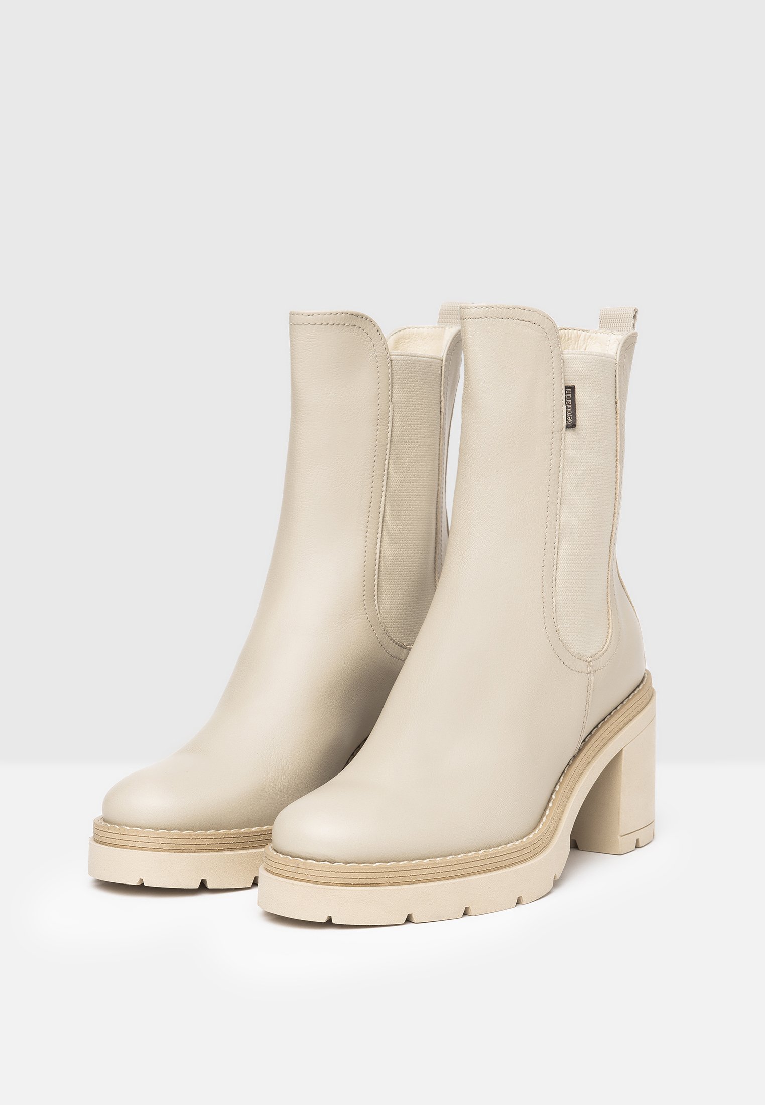 NeroGiardini Korte laarzen - avena/beige - Zalando.nl