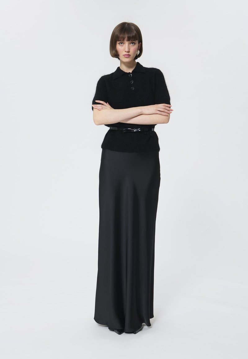Jupe évasée Tara Jarmon Couleur Marine - Taille 38, Neuve Avec étiquettes