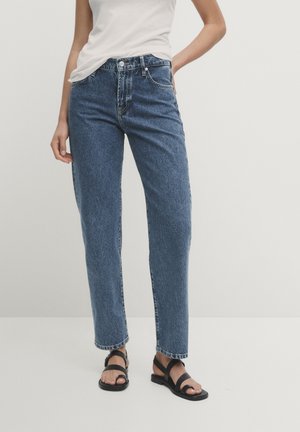 Jean droit - blue denim