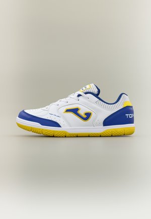 Joma TOP FLEX JR 2661 INDOOR UNISEX - Indoor football boots - blanco