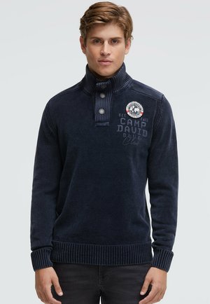 Strickpullover - blue navy