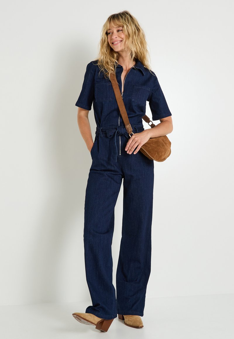 Combinaison De Jeu Femme Internacionale - Taille 6, Bleu Marine Foncé, Occasion En Très Bon état