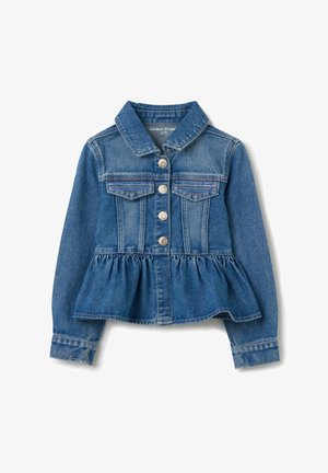 OVS, WITH FLOUNCE - Veste en jean - medium wash