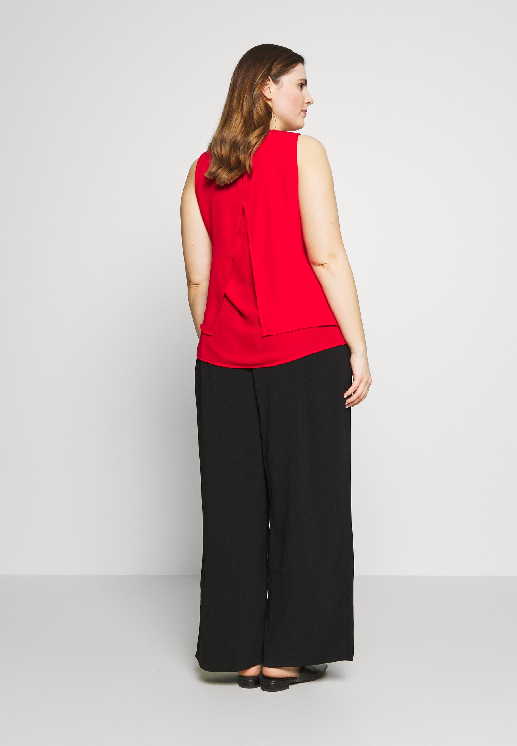 Dorothy Perkins Curve PALAZZO Bukse black Zalando.no Dorothy Perkins Curve PALAZZO Bukse black Zalando.no