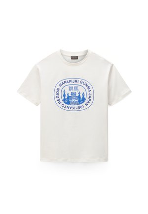 Napapijri, - T-shirt z nadrukiem