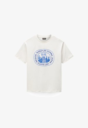 Napapijri, - T-shirt z nadrukiem