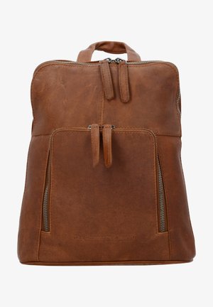 Tagesrucksack - cognac