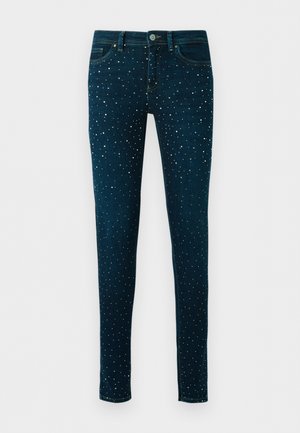 ONLY, ONLWAUW  RHINESTONE  - Jeans Skinny Fit - dark blue denim