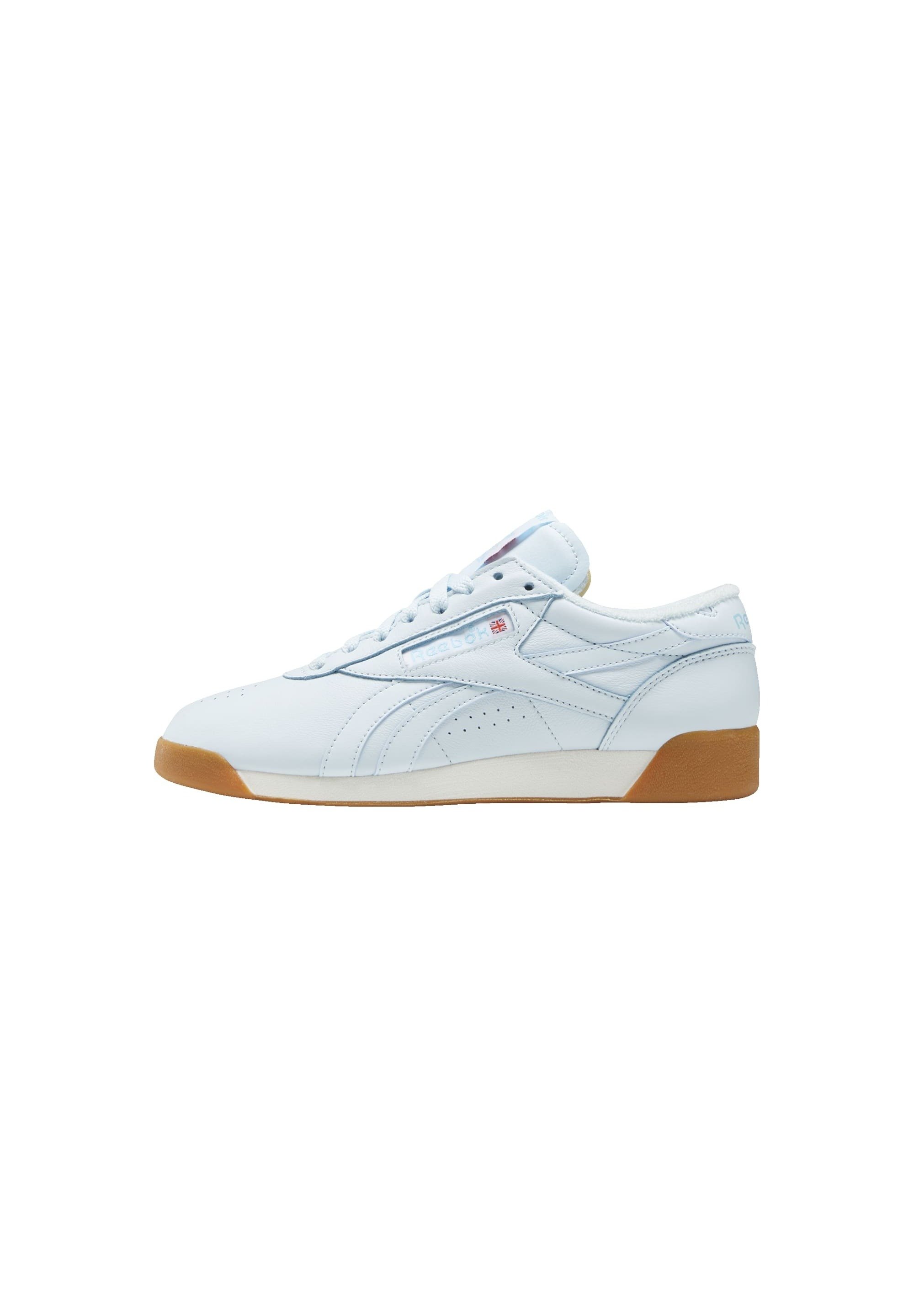 reebok light blue trainers