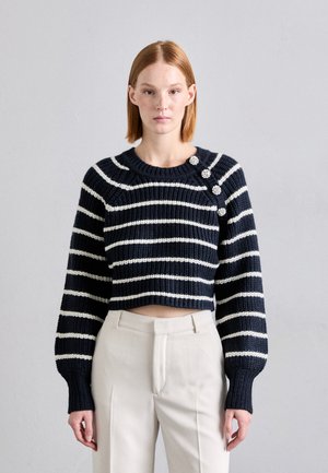 Cinq à Sept KEREN  - Neule - navy/ivory