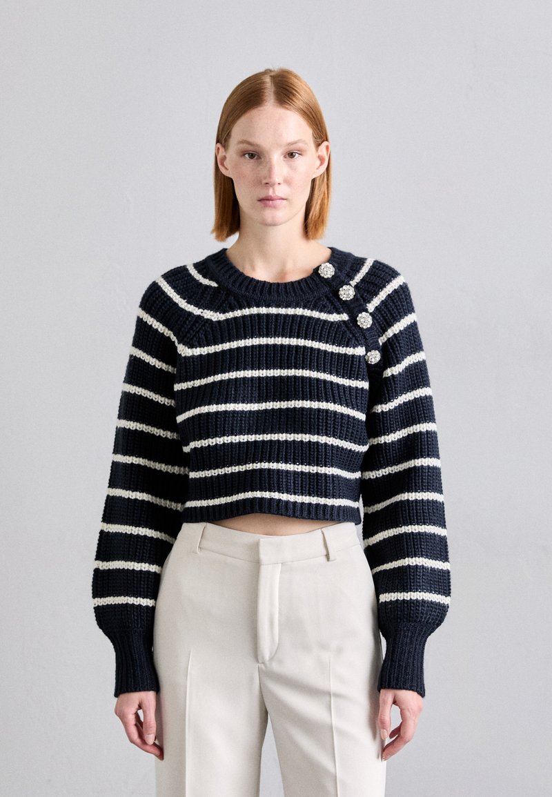 Cinq à Sept KEREN  - Jumper - navy/ivory