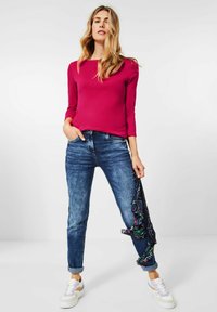 Cecil UNIFARBE - Langarmshirt - pink