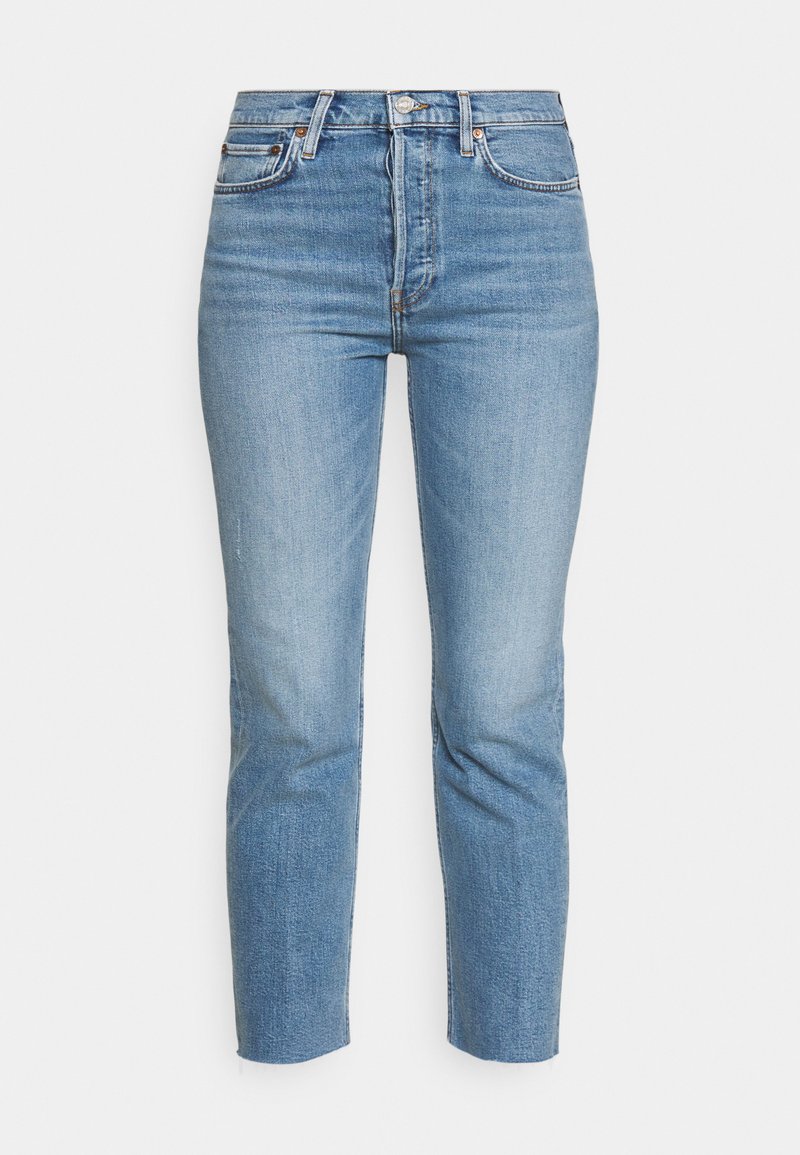 Damen Kleider | RE/DONE STOVE PIPE Jeans Straight Leg light stone/hellblau - NX11119 Damen Kleider | RE/DONE STOVE PIPE Jeans Straight Leg light stone/hellblau - NX11119