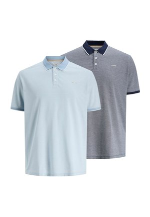 PLUS SIZE 2ER-PACK - Polo krekls - ashley blue
