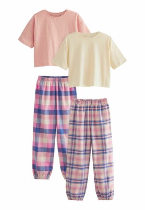 CHECK 2 PACK SET - Set lenjerie de noapte - pink blue