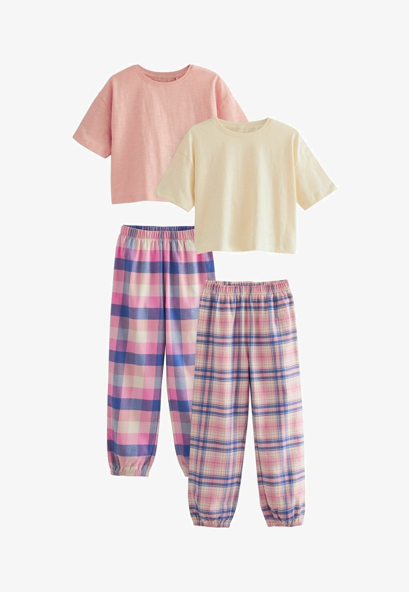 Next CHECK 2 PACK SET - Set lenjerie de noapte - pink blue