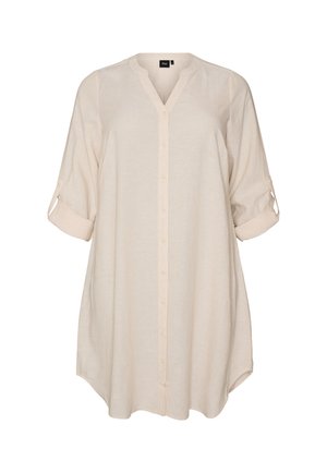 Zizzi, ZIZZI - Tričkové šaty - beige