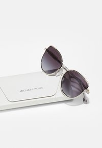 Michael Kors CATALONIA - Solbriller - shiny silver-coloured/navy gradient