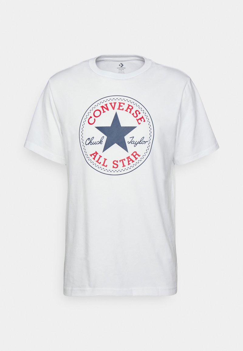 CHUCK PATCH TO UNISEX Converse white T-shirt CLASSIC Print TAYLOR - GO TEE -