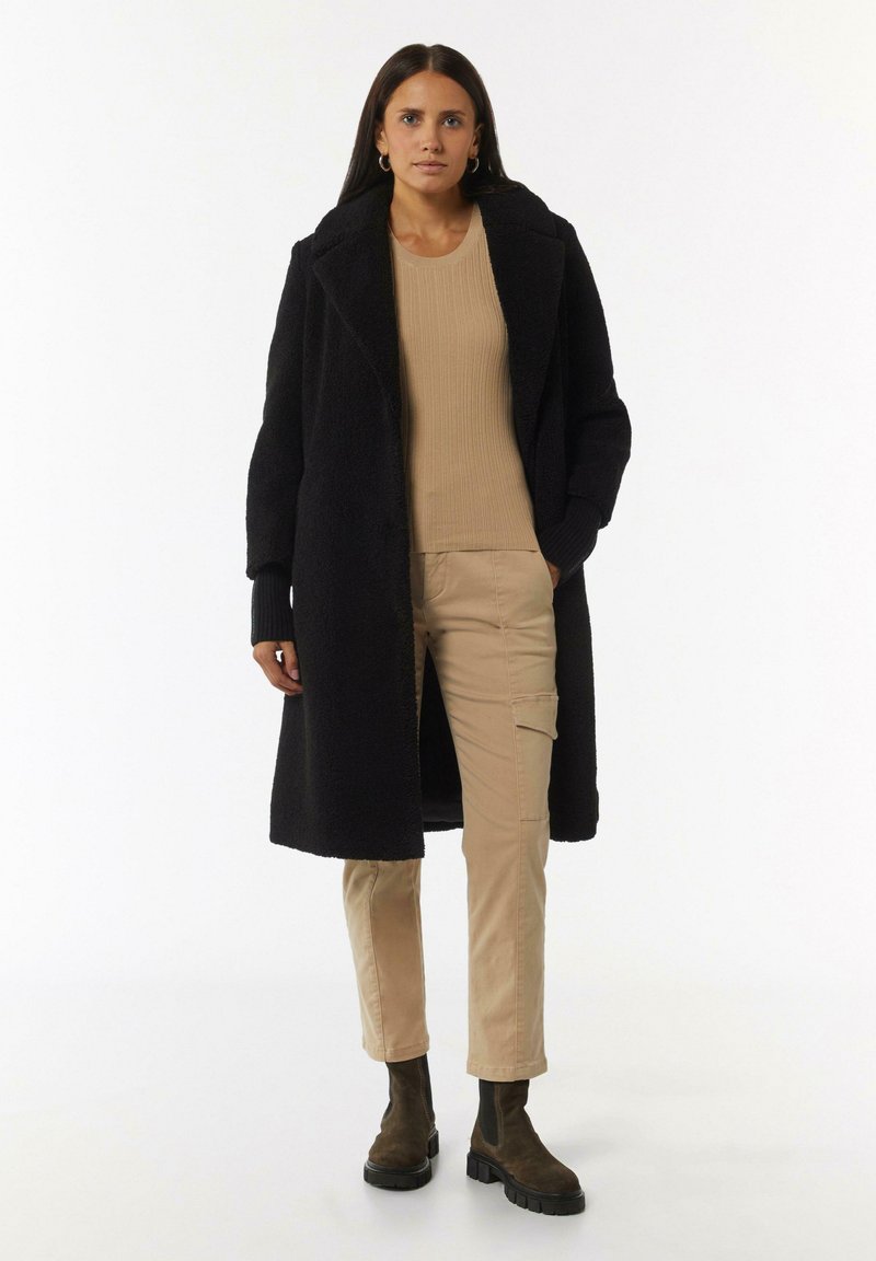 Schwarz Comma Casual Identity Mantel Comma Casual Identity Mantel