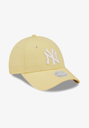New Era WMNS LEAGUE ESS 9FORTY ADJUSTABLE NY YANKEES G - Gorra - gelb