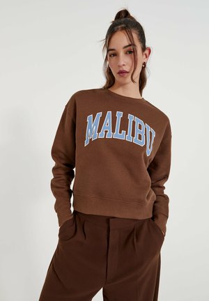 Sweatshirt - brown