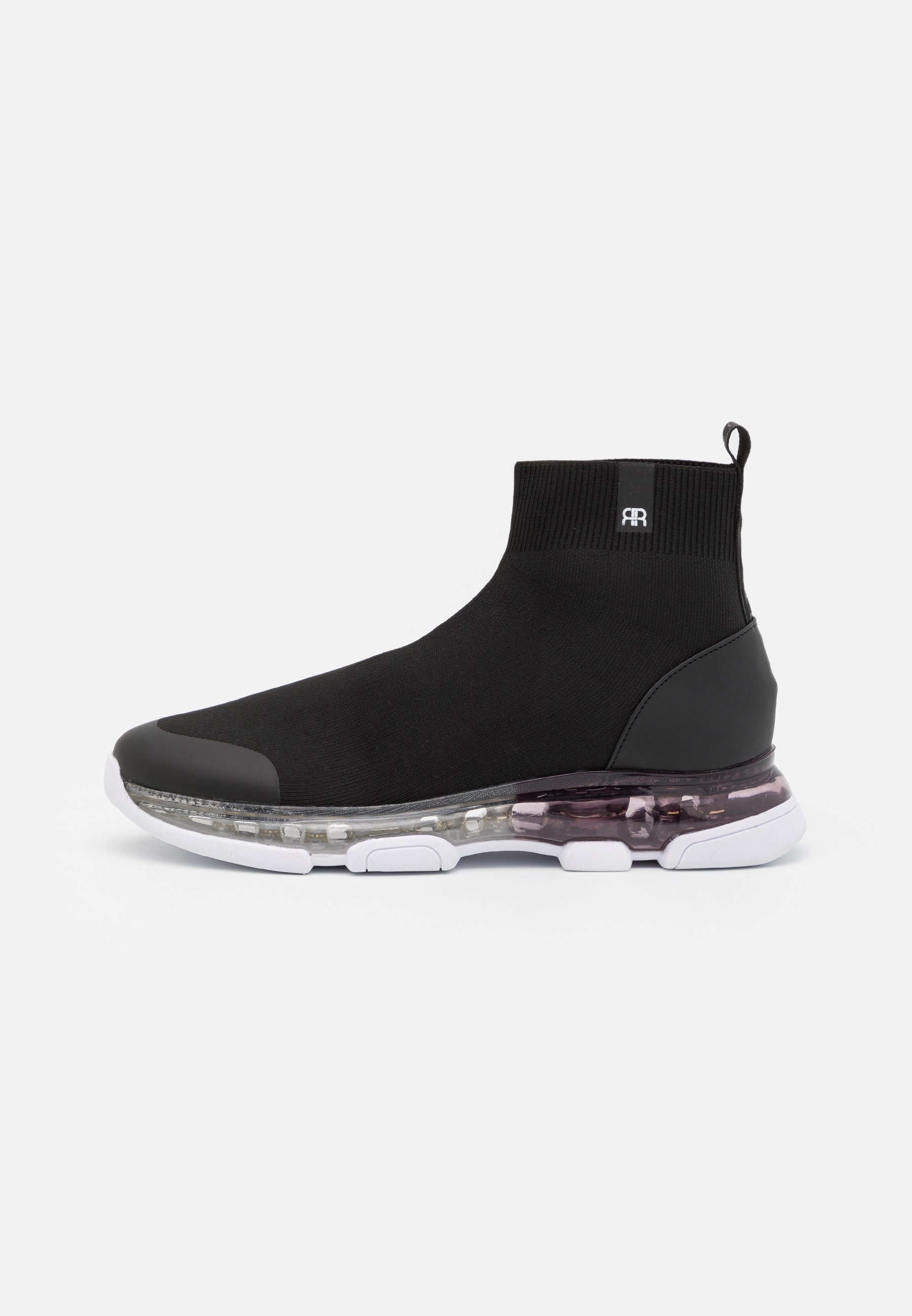 River Island SEBI BUBBLE SOCK TRAINER - Sneakers hoog - black/Zwart -  Zalando.nl