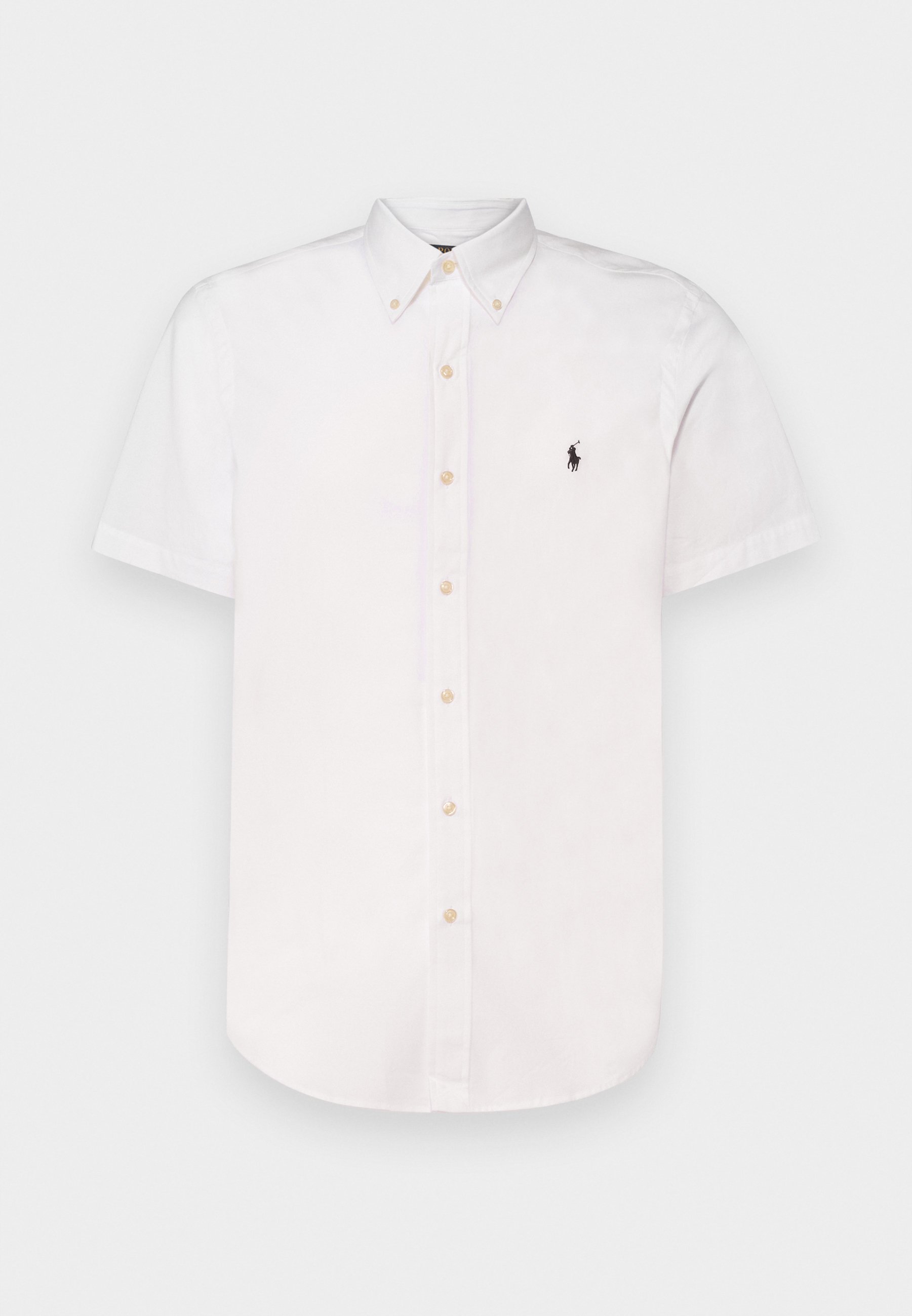 Polo Ralph Lauren TERRY CAMP SHIRT - Shirt - white - Zalando