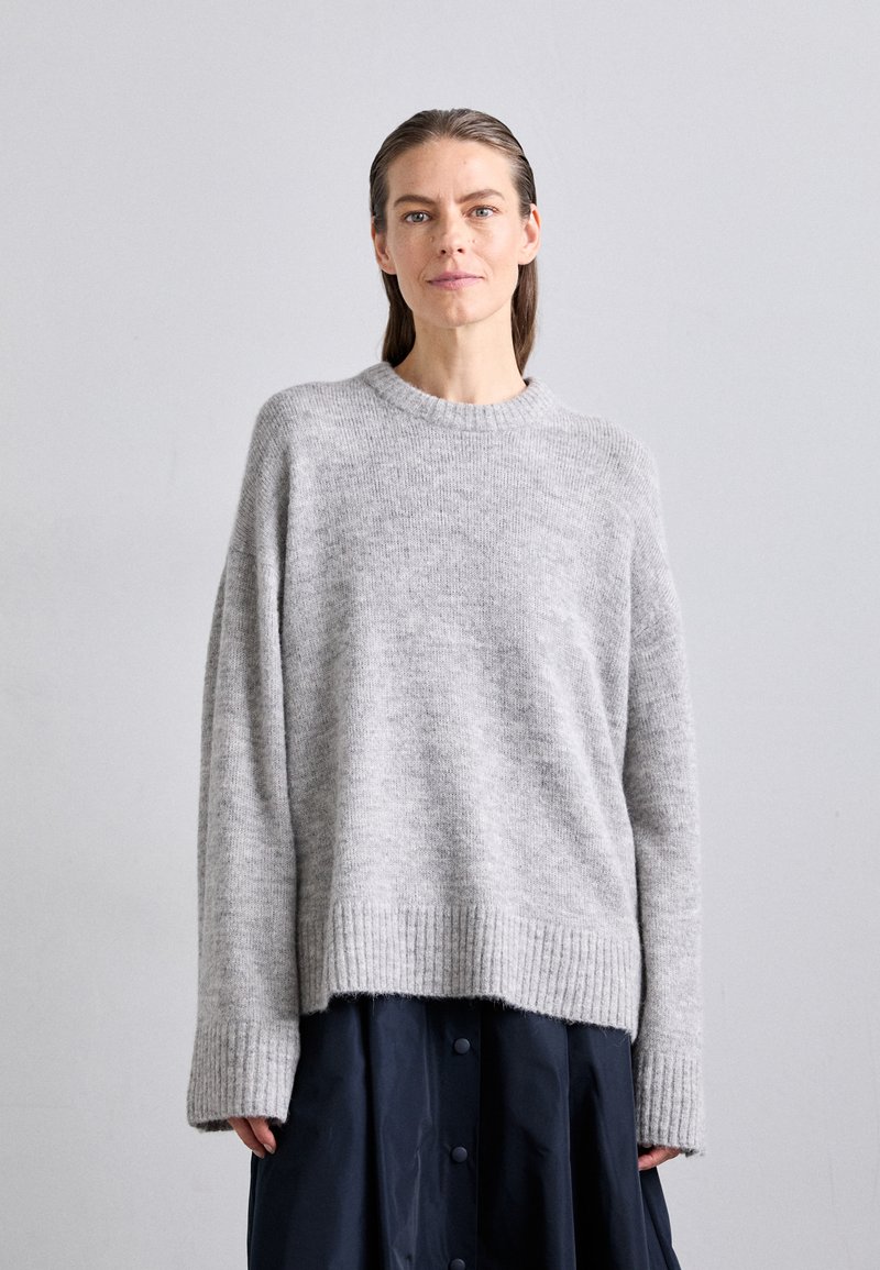 DESIGNERS REMIX VERONA SLIT - Camisola - light grey