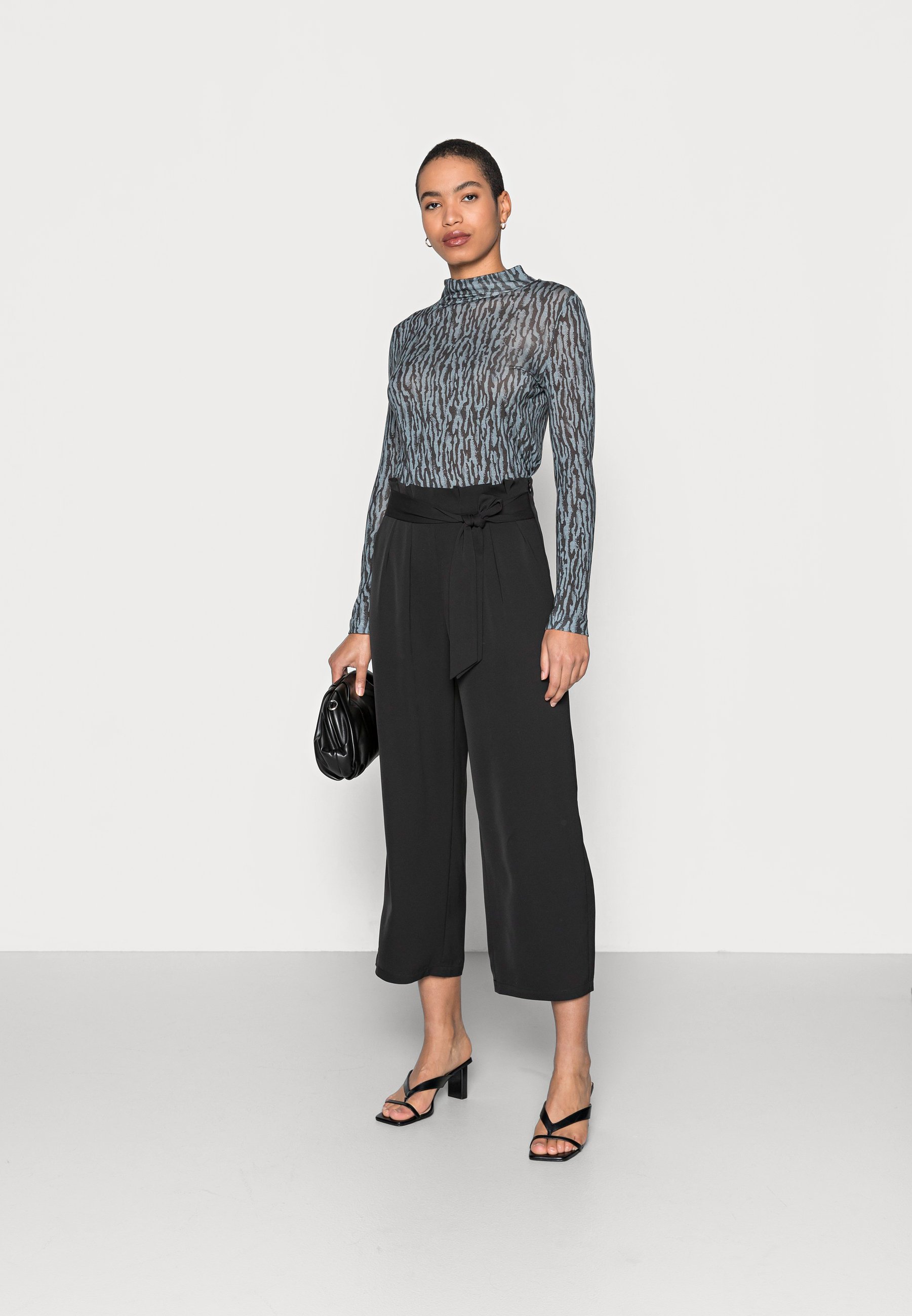 Anna Field Pantaloni - black/nero - Zalando.it