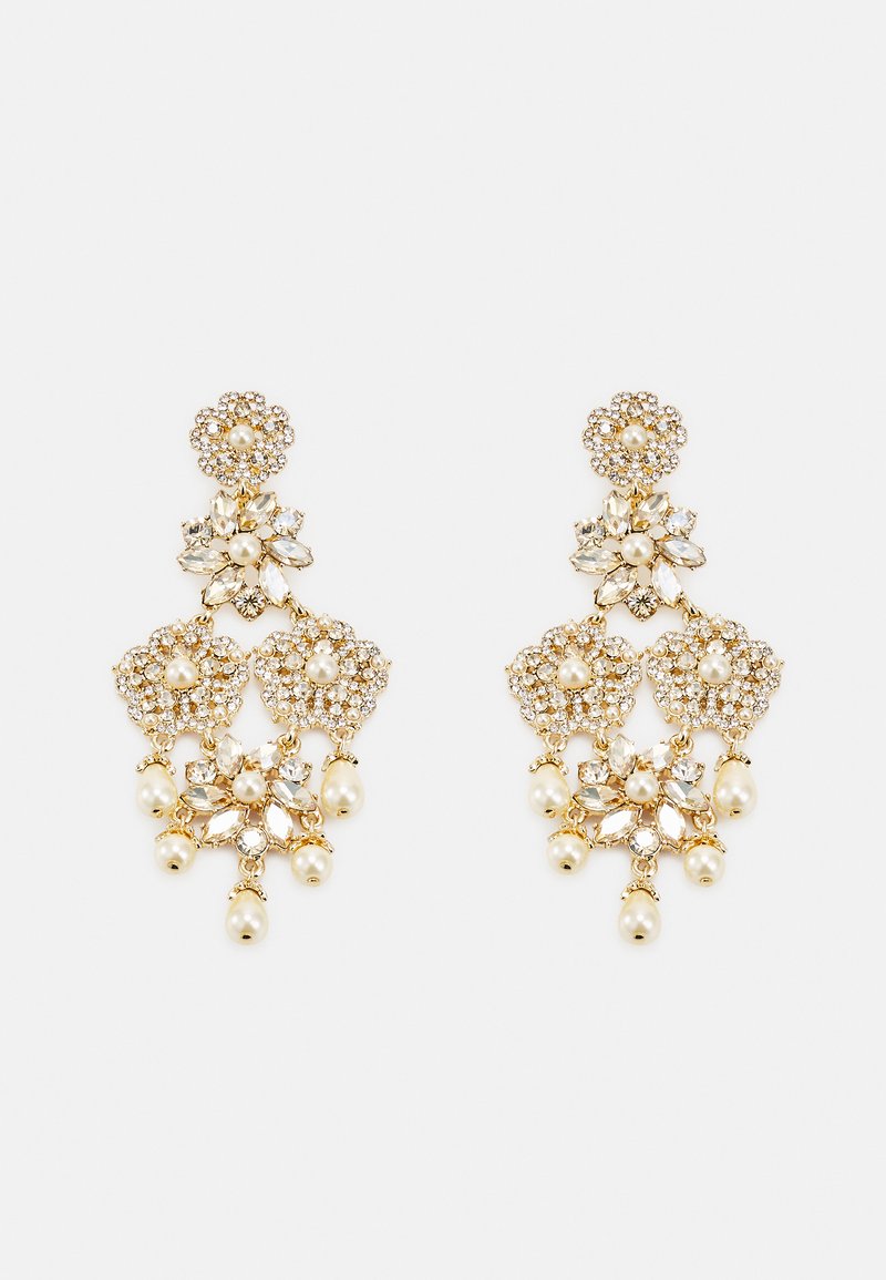 Marchesa FLORAL CLUSTER CHANDELIER Earrings goldcoloured Zalando.ie