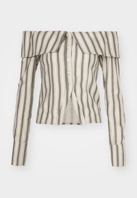 OFF SHOULDER  - Bluza z gumbi - multi