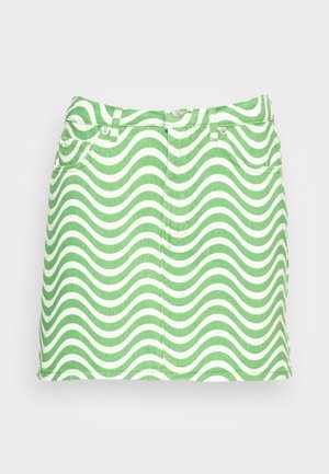 NEONAKI SKIRT - Miniskjørt - simply green