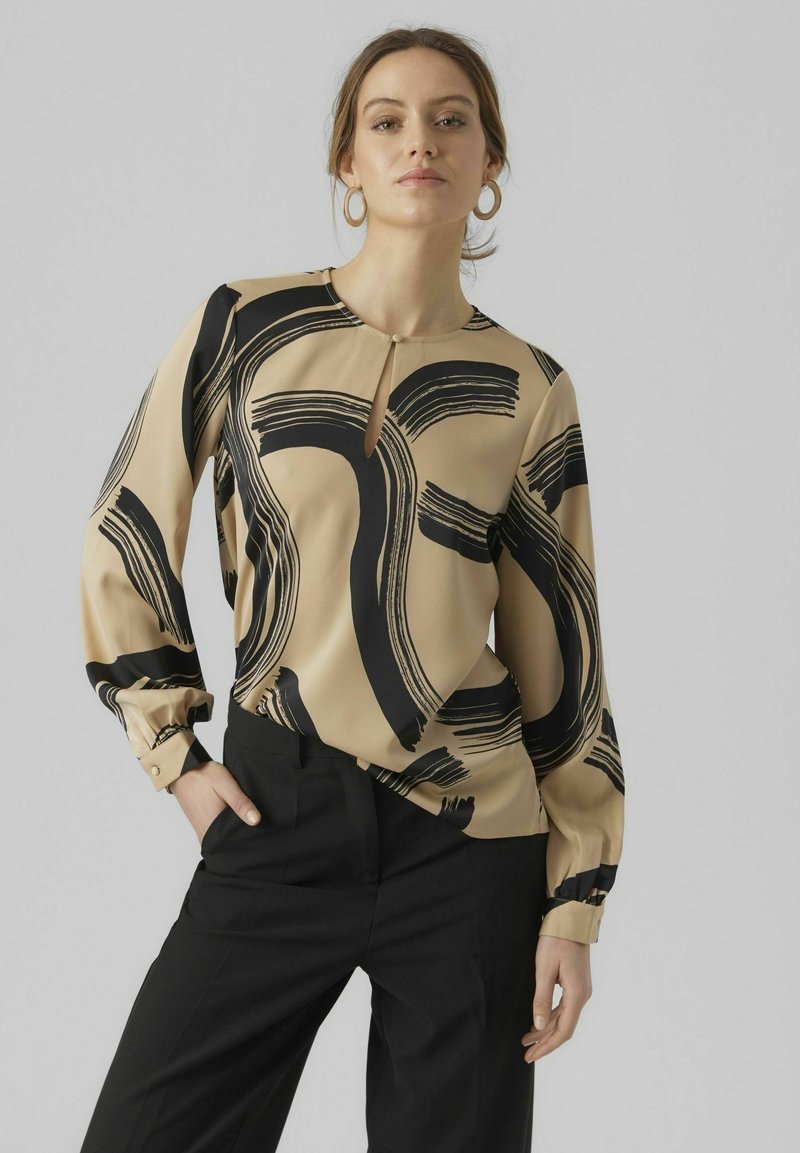 Vero Moda / Damen-Bluse / VMPRESLEY 7/8 SLEEVE V-NECK TOP VMA main image 1