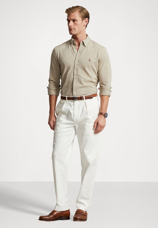 FEATHERWEIGHT MESH SHIRT - Shirt - tuscan beige heather