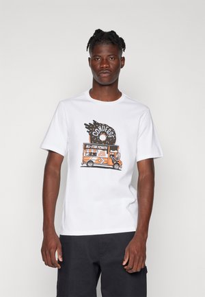 Converse FESTIVAL FOOD TRUCK UNISEX - Print T-shirt - white