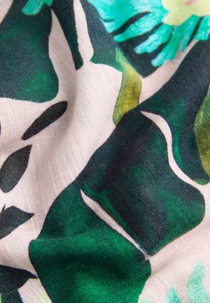 Next, NEXT - Mono - coral palm print